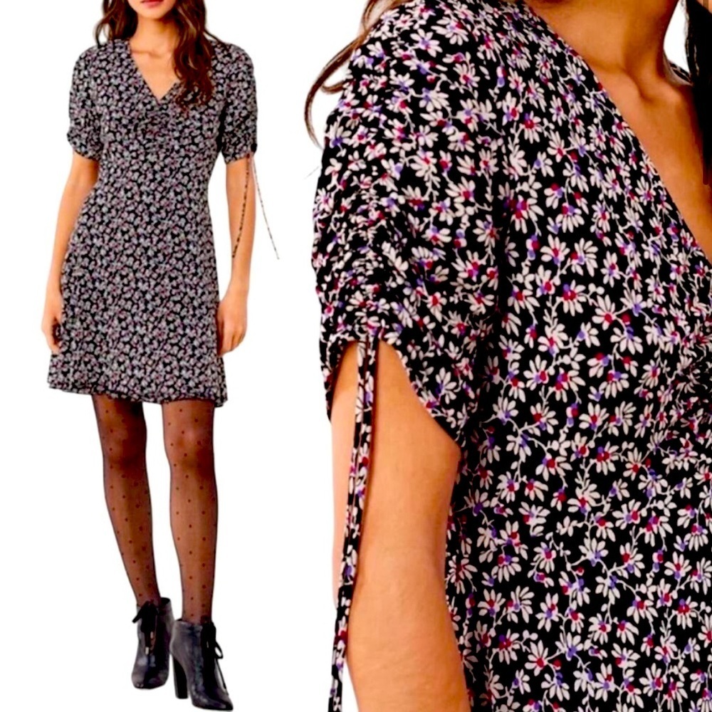 Diane Von Furstenberg Carin Ditzy Floral Mini Dress‎